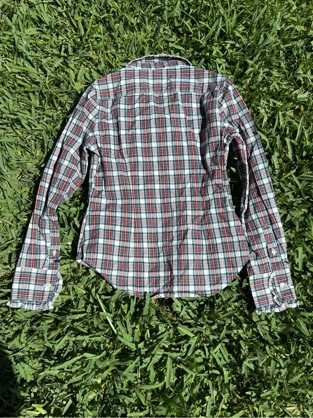 Ralph Lauren Girls Plaid Button-Down Shirt